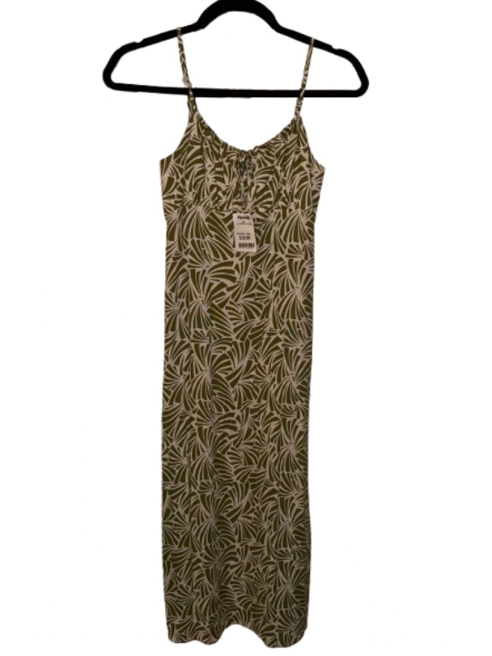 Linen Blend Maxi Dress
